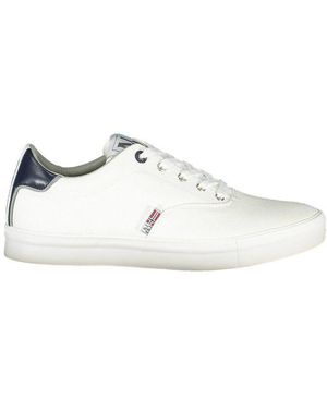 Napapijri White Polyester Men Trainer