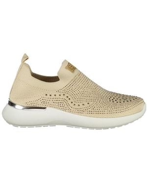 Laura Biagiotti Beige Polyester Sneaker - Natural