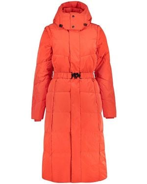Desigual Rosso Poliuretano Jacket - Red