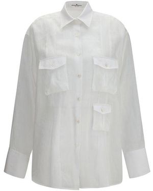 Ermanno Scervino Ramie Shirt - Grey