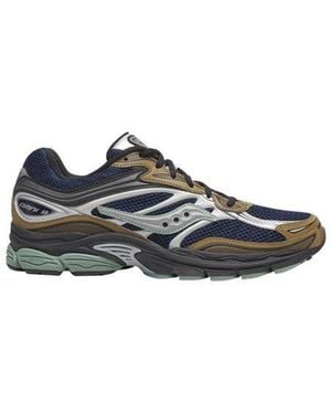 Saucony Brown Synthetic Athletic Trainers - Multicolour