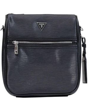 Guess Black Polyethylene Shoulder Bag - Blue