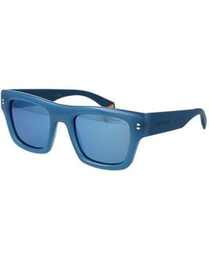 Polaroid Blue Plastic Sunglasses