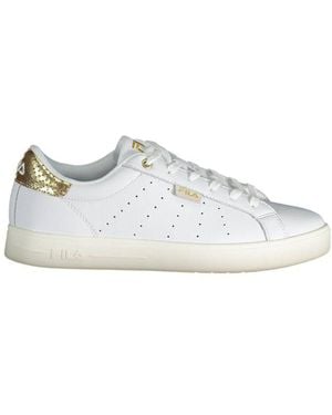 Fila White Leather Sneaker