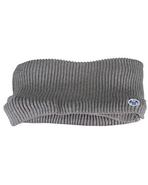 North Sails Grigio Cotton Men Scarf - Gray