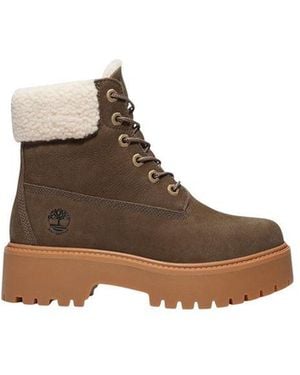 Timberland Brown Recycled Leather Lace