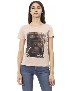 TRUSSARDI ACTION Multicolour Cotton T - Blue