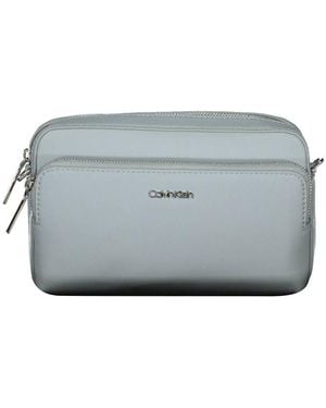 Calvin Klein Polyester Handbag - Gray