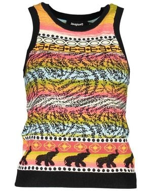 Desigual Viscose Top - Black