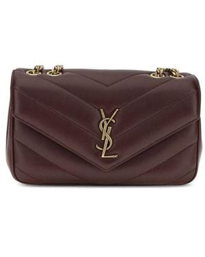 Saint Laurent New Loulou Shoulder Bag - Brown