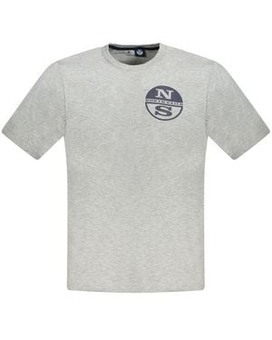 North Sails Cotton T-Shirt - Grey
