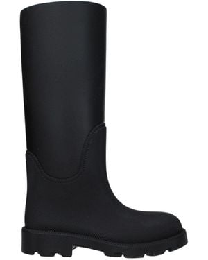 Burberry Black Cotton Boot