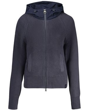 North Sails Blu Polyester Cardigan - Blue