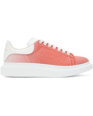 McQueen Degradè Oversized Trainers - Pink