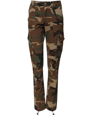 Dolce & Gabbana Slim-Fit Pants - Green
