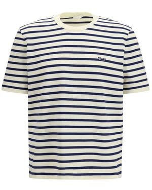 Prada Blue Cotton Sweatshirt