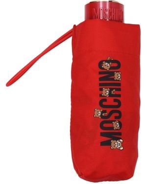 Moschino Polyester Umbrella Accessory - Red