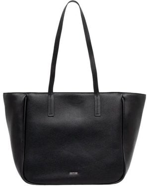 Calvin Klein Black Polyethylene Handbag