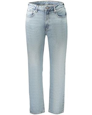 Calvin Klein Azzurro Cotton 's Jeans - Blue
