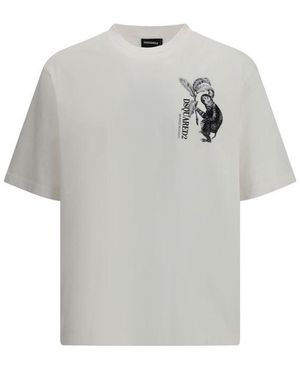 DSquared² Monkey Business T-Shirt - Grey