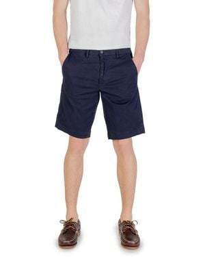 Borghese Cotton Bermuda - Blue
