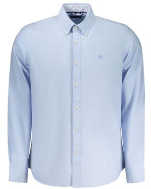 North Sails Azzurro Cotton Men Shirt - Blue