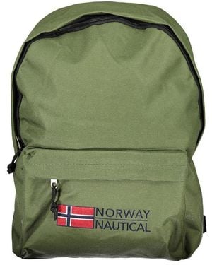 Norway 1963 Green Polyester Mens Backpack