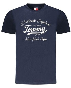 Tommy Hilfiger Cotton T-Shirt - Blue