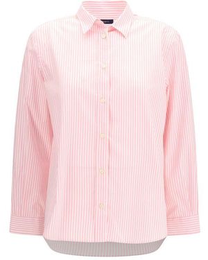 Deperlu Multicolour Cotton Shirt - Pink