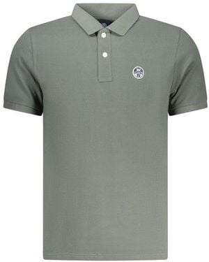 North Sails Verde Cotton Men Polo - Grey