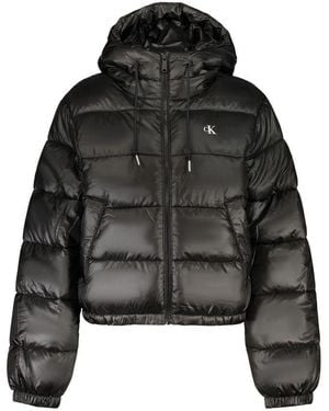 Calvin Klein Black Polyester S Jacket