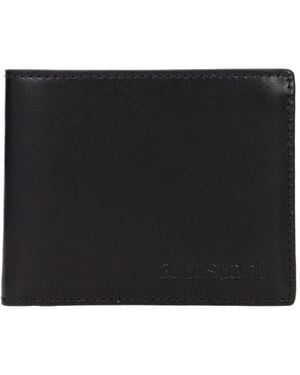 Testoni Black Leather Wallet