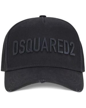 DSquared² Logoed Baseball Hat - Blue