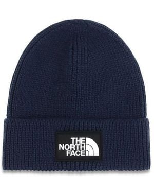 The North Face Blue Marabou Beanie