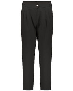 Herno Pleated Trousers - Black