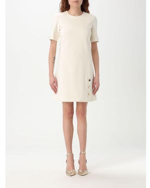 Twinset Pearl Polyester Casual Dress - White