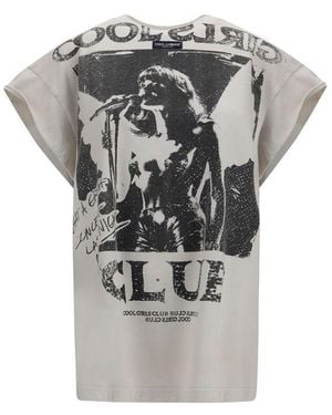 Dolce & Gabbana Grey Cotton T