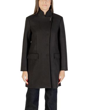 Liu Jo Black Polyester Coat
