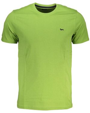 Harmont & Blaine Green Cotton T