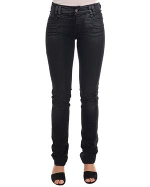 John Galliano Wash Cotton Stretch Regular Fit Jeans - Blue