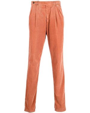 Brunello Cucinelli Orange Cotton Trousers