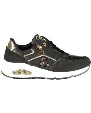 Laura Biagiotti Black Polyester Trainer