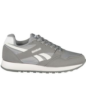Reebok Grey Polyester Athletic Trainers