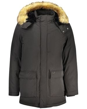 Guess Polyester Jacket - Black