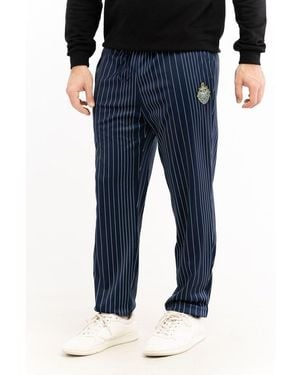 Fila Bicolor Polyester Sweatpants (workout Pants) - Blue