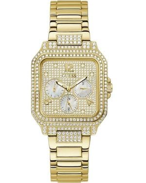Guess Gold Stainless Steel Watch - Metallic
