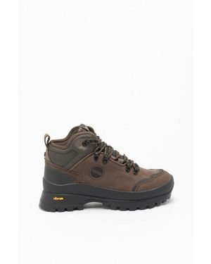 Colmar Bicolour Leather Ankle Boots - Brown