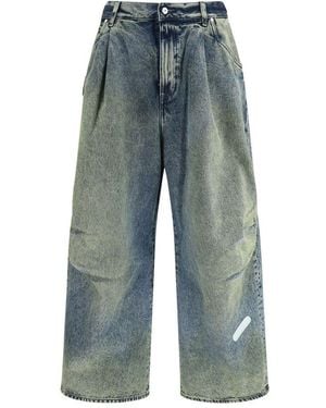 PDF CHANNEL Blue Cotton Relaxed Fit Jeans