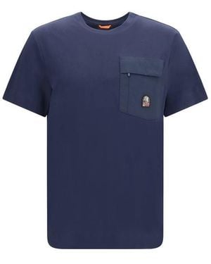 Parajumpers Blue Cotton Sportswear