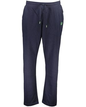 Gianmarco Venturi Blue Cotton Men's Sweatpant